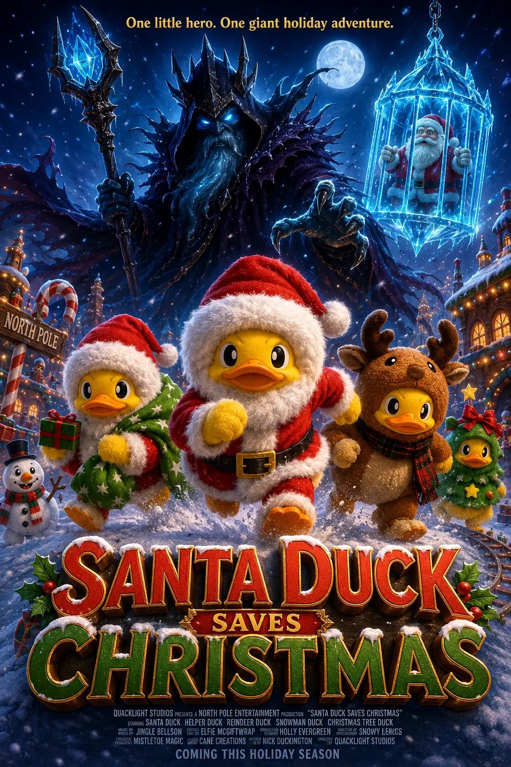 Santa Duck Saves Christmas